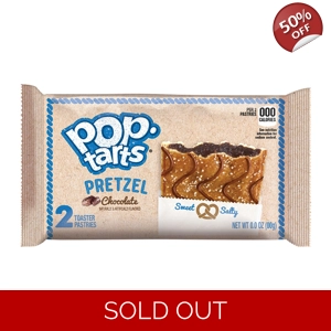 Kellogg's Pop Tarts Pretzel Chocolate - 2 Pack Toaster Pastries 96g